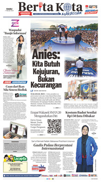 Epaper Berita Kota Makassar Edisi 07 Februari 2024