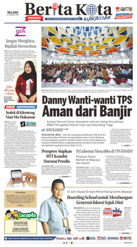 Epaper Berita Kota Makassar Edisi 13 Februari 2024